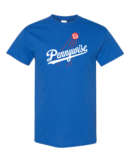 Youth Baseball Tee - Blue