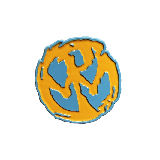 Circle Logo Enamel Pin - Unknown Road Colorway