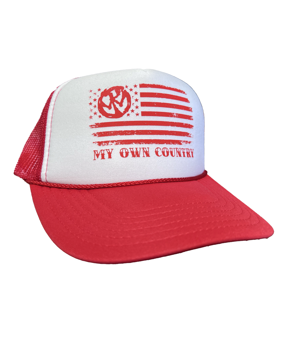 My Own Country Trucker - Red/White