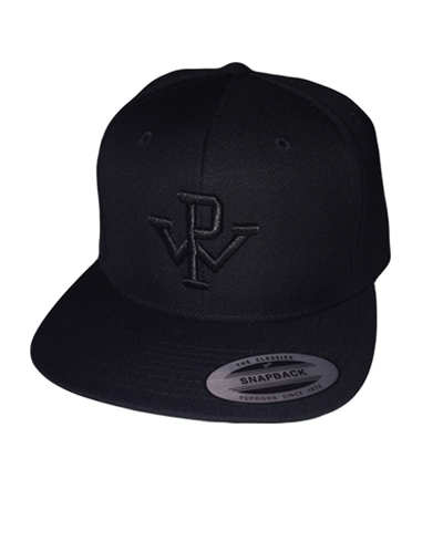 PW Baseball Hat - Black/Black